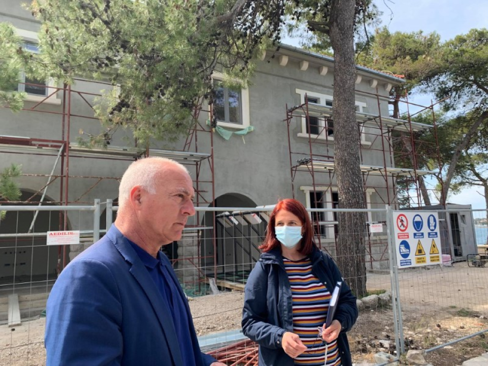 Posjetiteljski centar u Minerskoj poprima oblik: Gradit će se i amfiteatar, dječje igralište, saditi nova stabla...