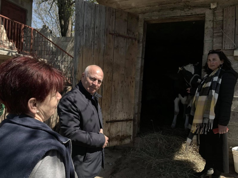 Pauk posjetio uspješne poljoprivrednike drniškog kraja: 'Od mljekarstva se nitko nije obogatio, pa neću ni ja'