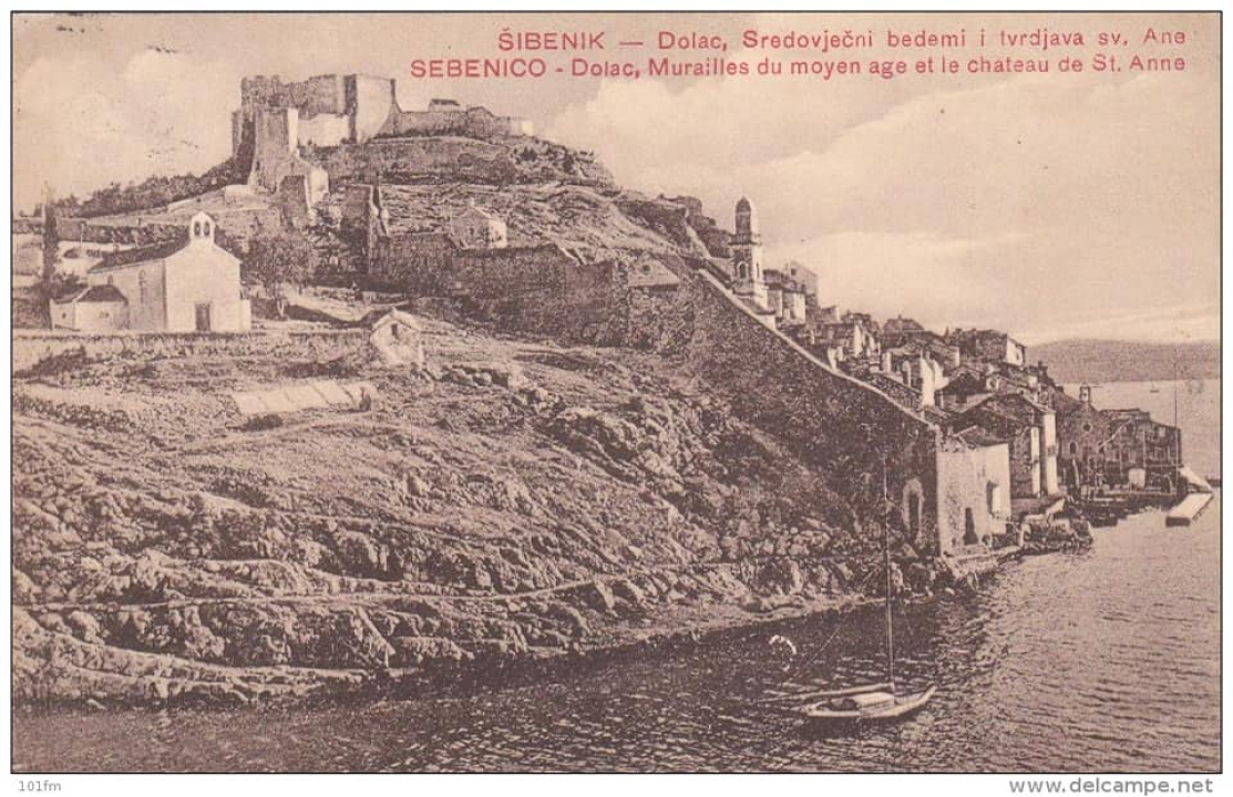 Našli smo neke stvarno stare i rijetke razglednice Šibenika: Tko zna gdje su bile ove skaline?