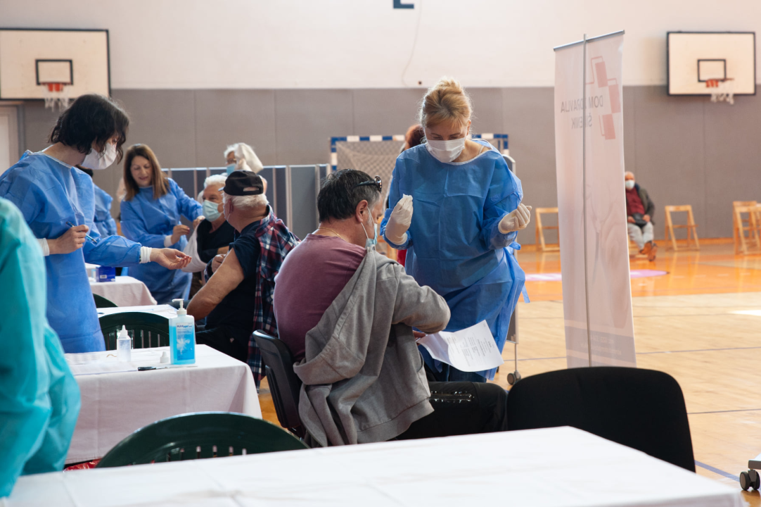 Još jedno masovno cijepljenje na Baldekinu: 'Ljudi počinju shvaćati da je važnije cijepiti se, nego birati cjepivo'