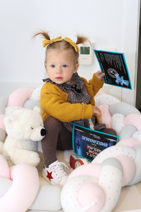 Antonija Mišura Sandrić s kćerkicom posjetila dječju Polikliniku Vrdoljak u Zadru!