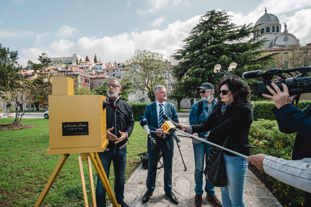 Postavljena replika kamere koja je prije 123 godine s rive snimila prve filmske kadrove ovog dijela Europe