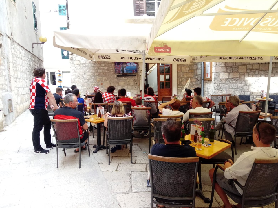 Igraju Hrvati na Euru, a u Šibeniku ni 'EU' od euforije 