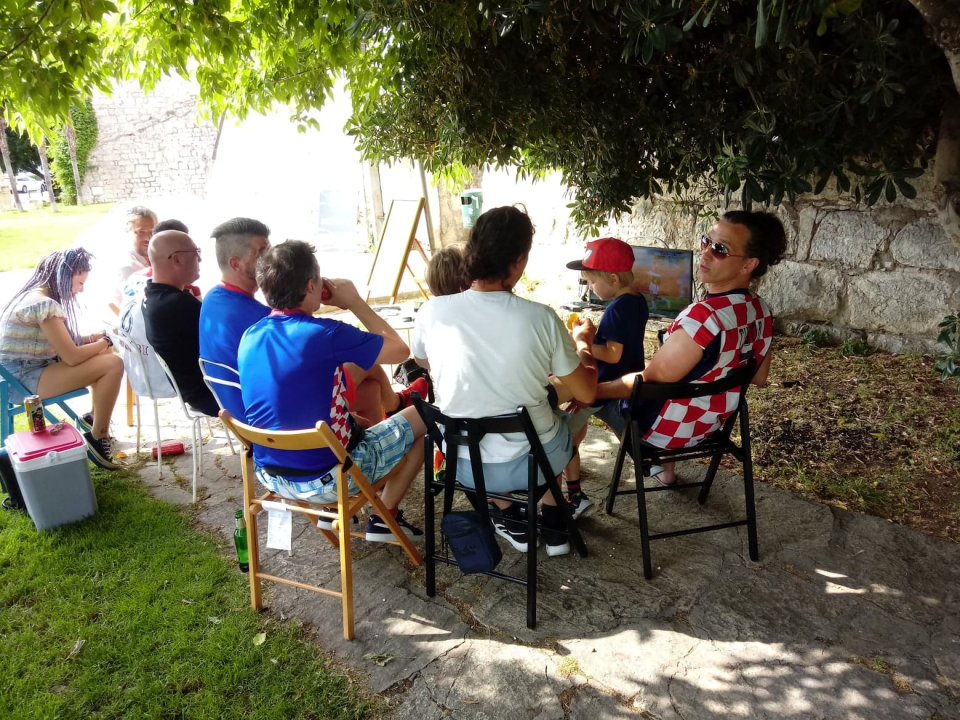 Igraju Hrvati na Euru, a u Šibeniku ni 'EU' od euforije 