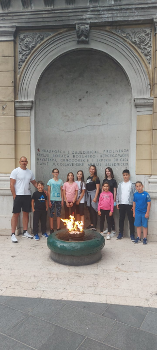 Toma Mileta na pripremama reprezentacije, na turniru u Sarajevu deset medalja