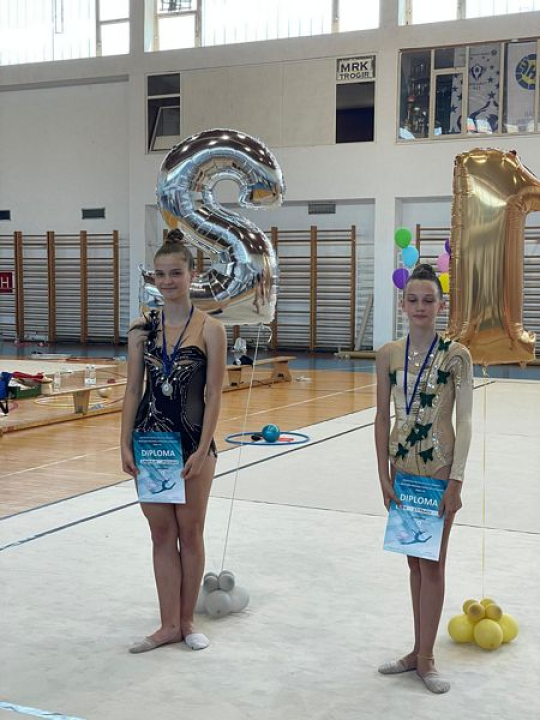 Gimnastičarke Šibenik-Dalmacije predstavile se u sjajnom svjetlu, osvojile mnoštvo medalja