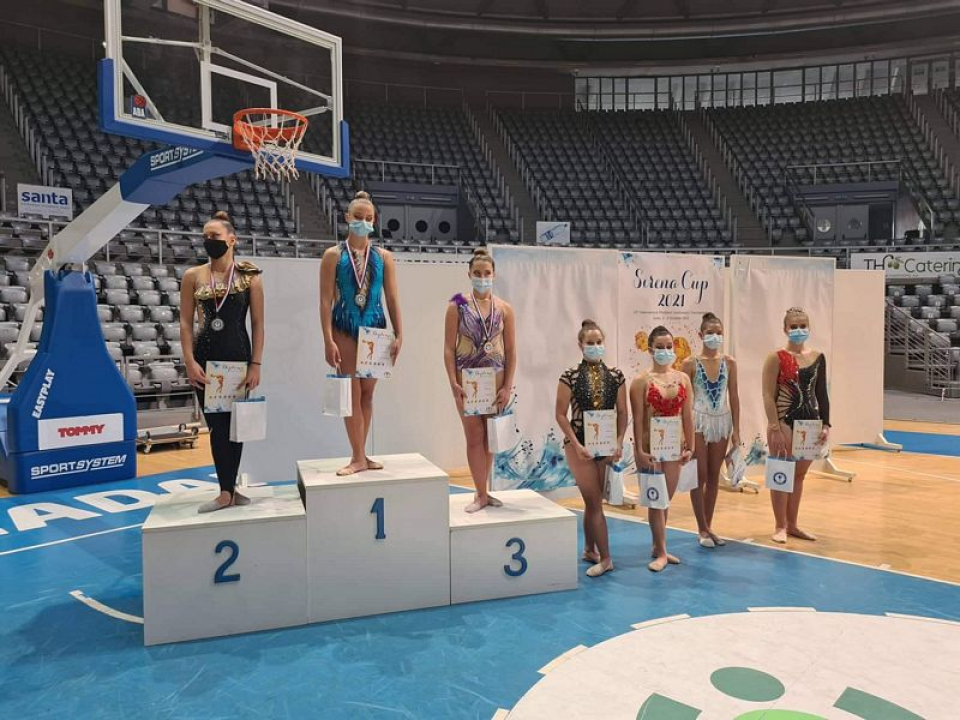 Gimnastičarke 'Šibenik-Dalmacije' uspješne u Zadru na Sirena cupu: Raci prva, Mileta druga, Bujas treća 