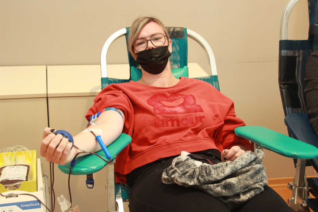 Održana listopadska akcija u Vodicama: Robert Pašara devedeseti put darovao krv