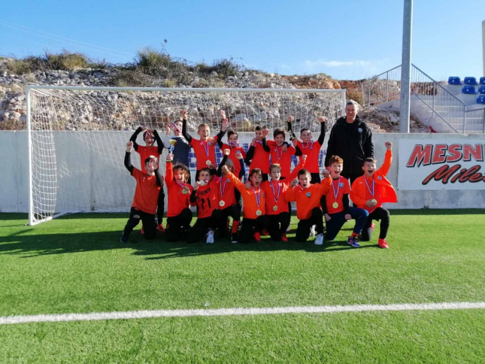 Proteklog tjedna održao se '17. Vodice Cup': Mladi nogometaši HNK Šibenika okitili se zlatnim medaljama 