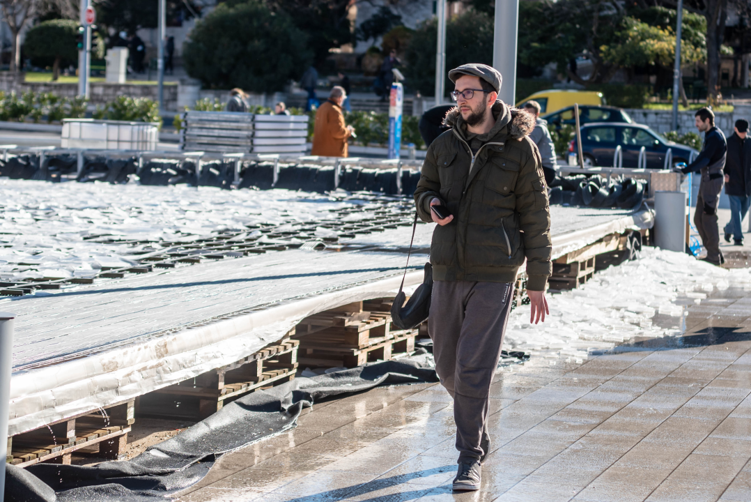 FOTO Đir po gradu, utorak 18. siječnja