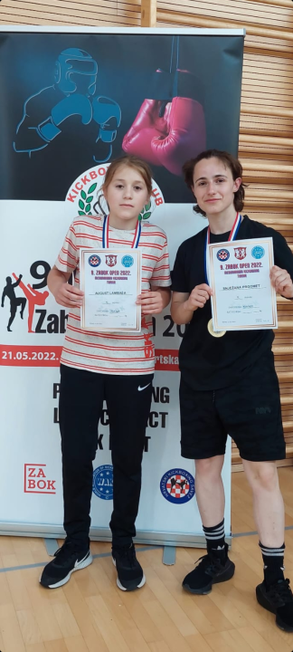 August Lambaša proglašen najboljim borcem turnira u Zaboku, zlato osvojila i Snježana Prgomet
