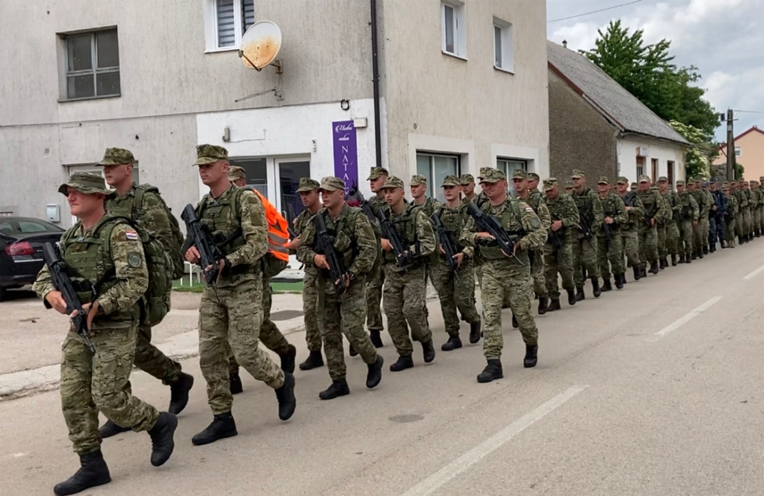 Nakon 88 kilometara hodanja od Udbine do Knina, uručene diplome polaznicima obuke