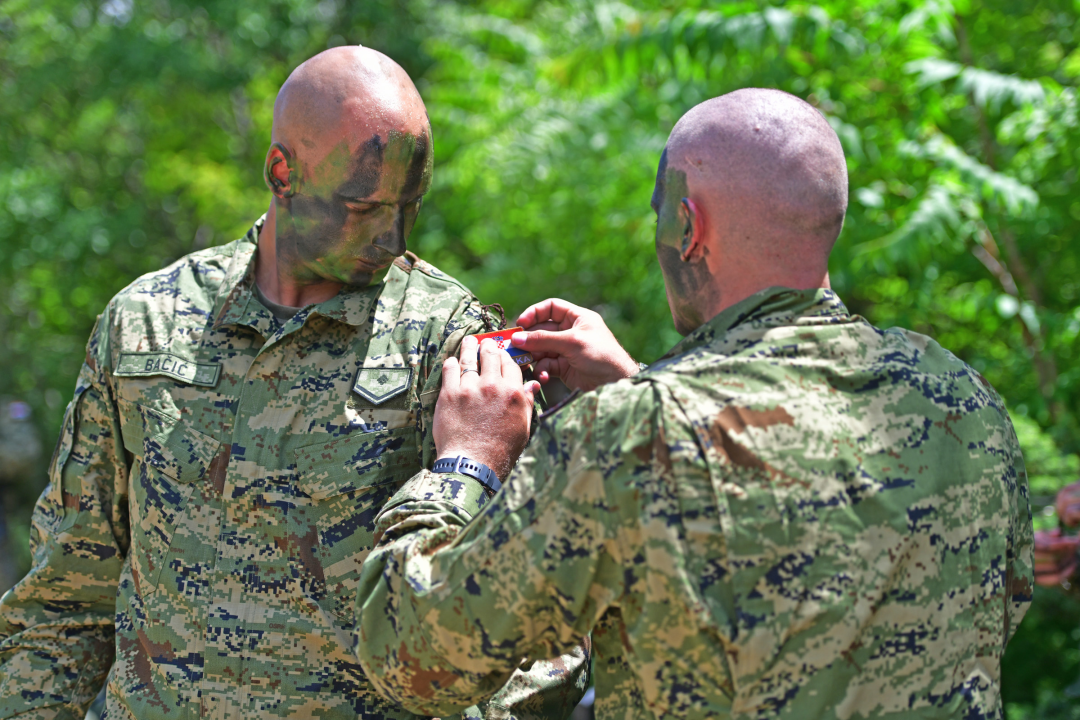 Nakon 88 kilometara hodanja od Udbine do Knina, uručene diplome polaznicima obuke