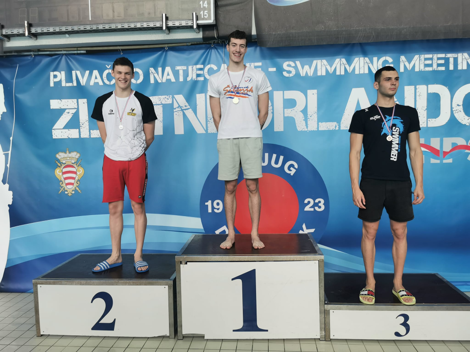 Dva člana Plivačkog klub Šibenik među 10 najboljih hrvatskih kadeta i mlađih juniora