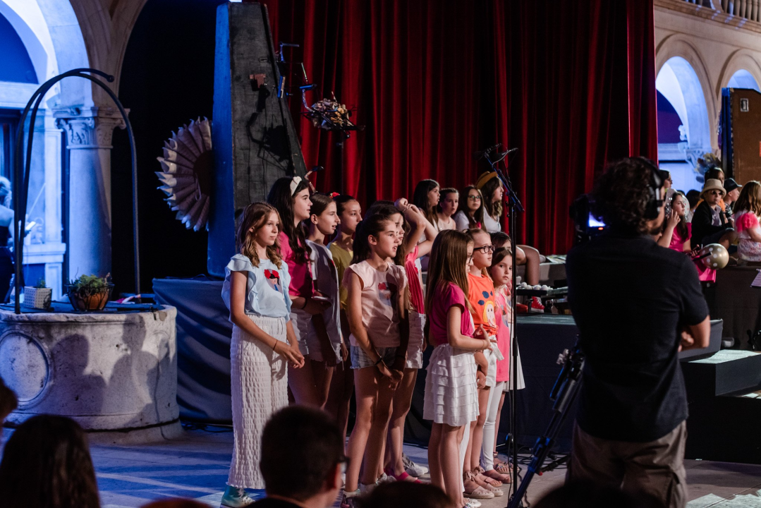 Otvoren je 62. Međunarodni festival u Šibeniku: Na svečanosti i djeca iz ukrajinskog Lavova