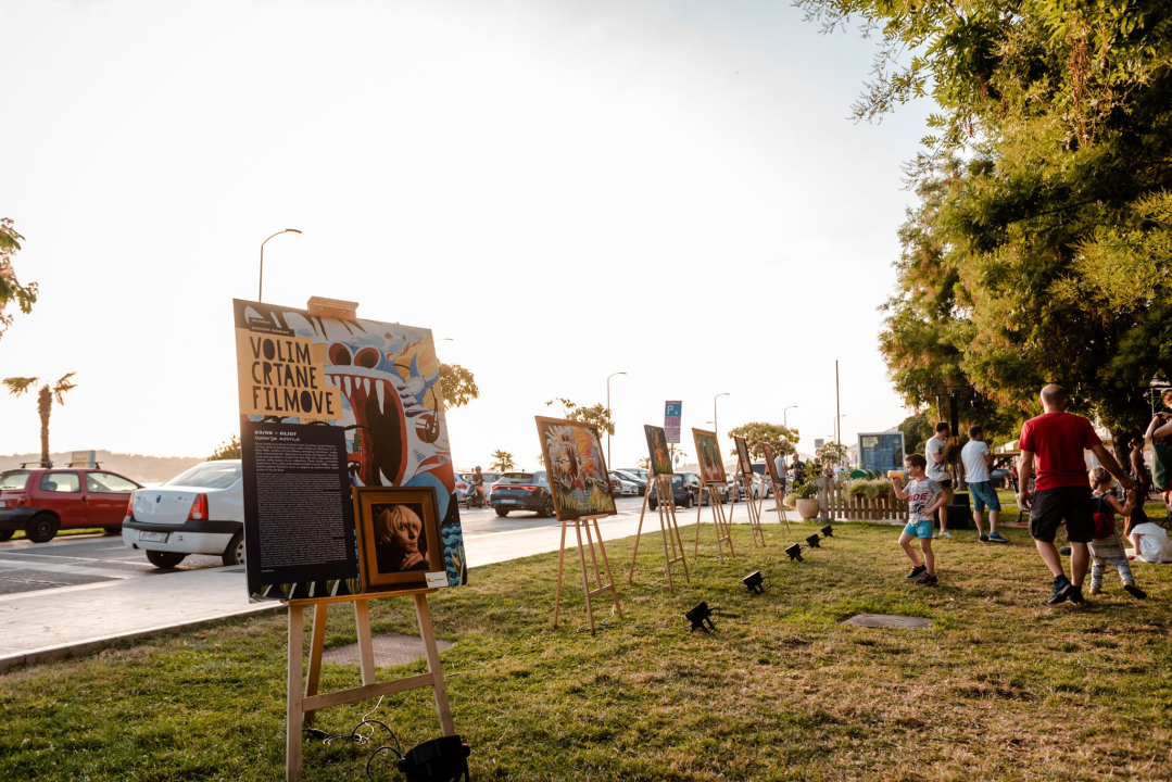 Davor Gobac osobno zatvorio svoju izložbu 'Volim crtane filmove'