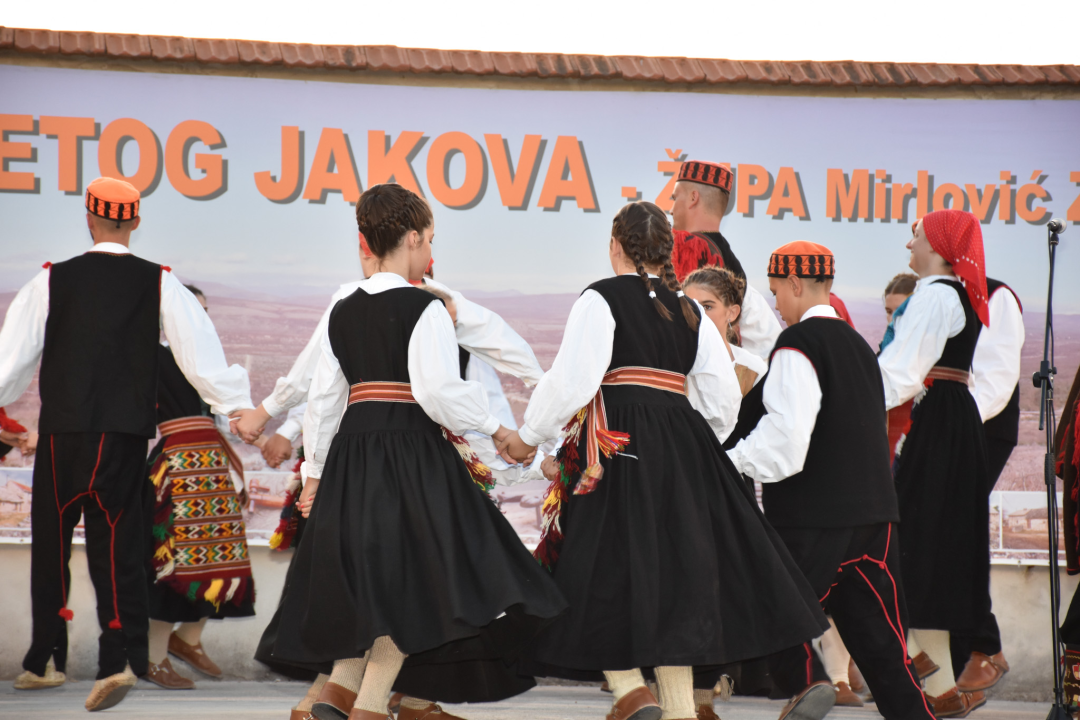 Večer folklora u Mirloviću povodom sv. Jakova, pozornica ljepote tradicijske kulture