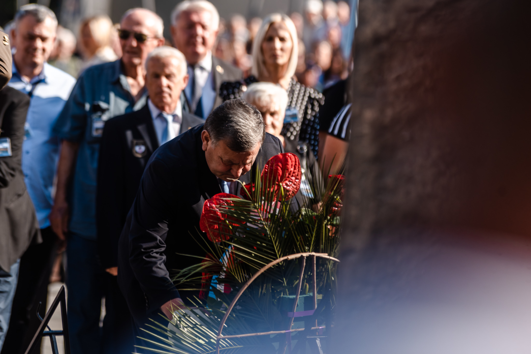 Pogledajte kako je danas bilo na obilježavanju 27. vojno-redarstvene operacije Oluja u Kninu 