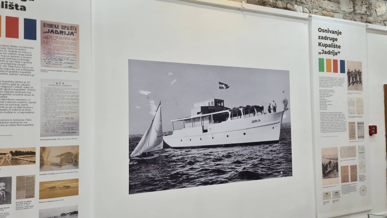 Izložba o Jadriji nije prošla bez krafni: 'Ako ljudi ne mogu tamo na kupanje, ne znaju gdje bi'