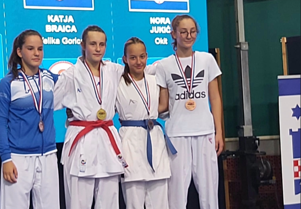 KK 'Okit Vodice' sa 9. 'Zagreb karate kupa' se vratio sa 12 medalja 