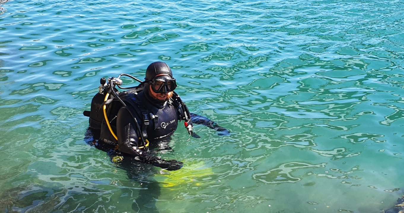 Volonteri i ronioci nedjelju proveli u akciji čišćenja  ispod Morinjskog mosta 