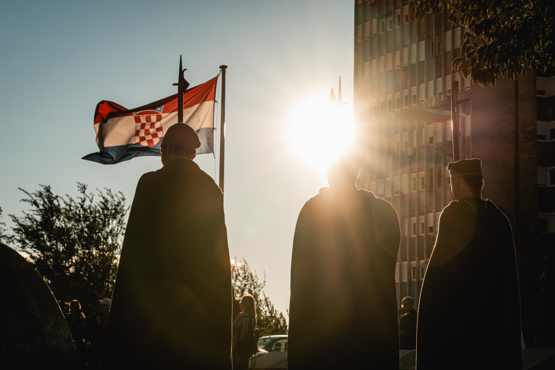 Šibenčani komemoracijom na Baldekinu i mimohodom obilježili 31. obljetnicu Rujanskog rata