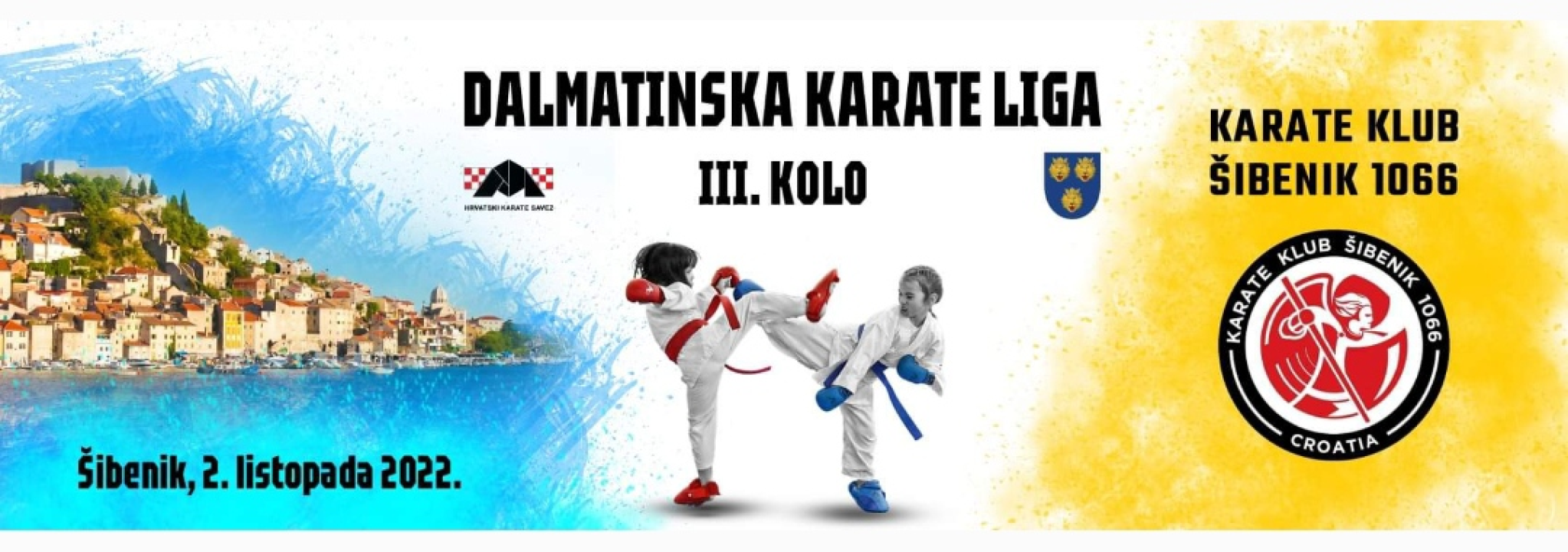 Nakon 25 godina veliko karate natjecanje u Šibeniku: Domaćin KK Šibenik 1066 