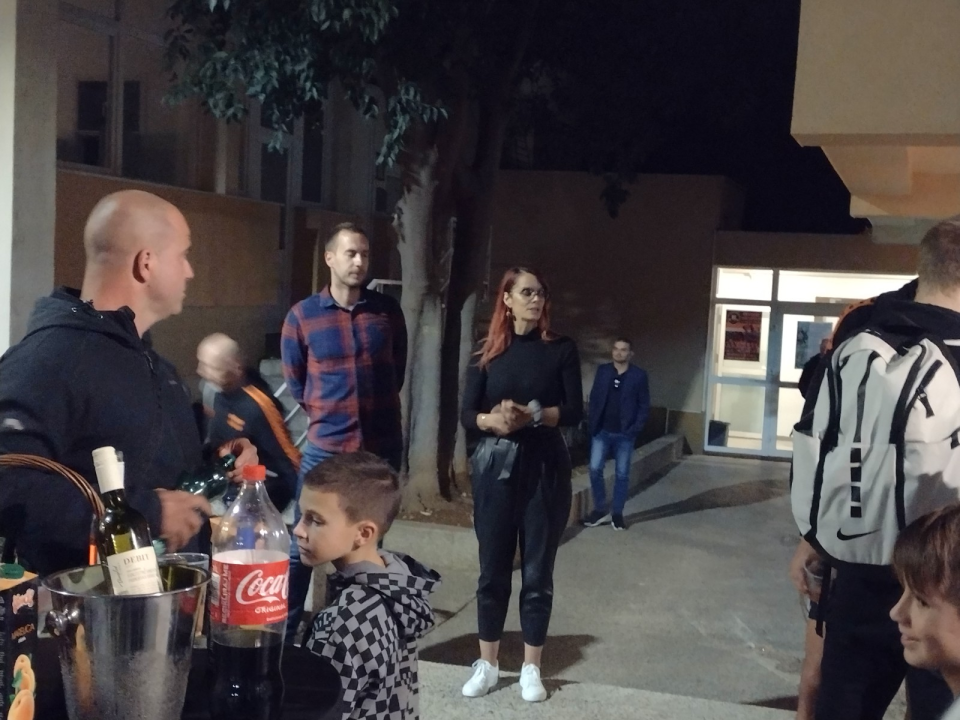 Otvoren Fan shop GKK Šibenke: Mala svečanost i gužva na prvi dan