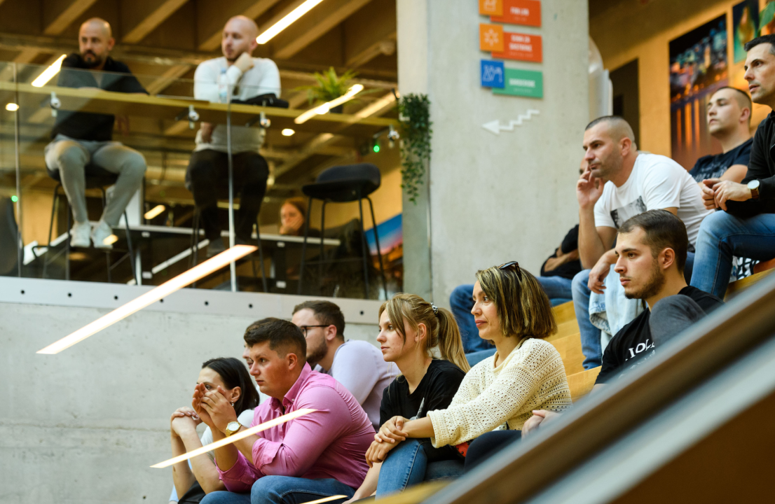 Direktorica Trokuta Diana Mudrinić otvorila ICT konferenciju 'Think Future'  koja se prvi put organizira u Šibeniku