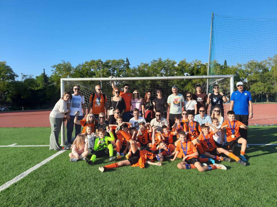 Mladi nogometaši Šibenika (godište 2012.) osvojili turnir u Zadru, u finalu rutinski protiv Hajduka