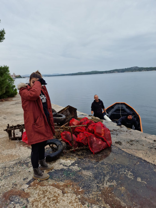 Na području TEF-a održana 3. akcija čišćenja podmorja u sklopu projekta Plavi Jadran 