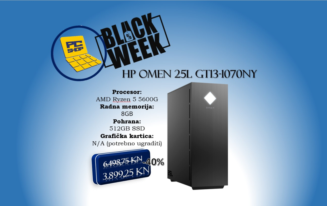 Trgovina Procesor za Crni petak časti odličnim popustima sve do 60 posto!