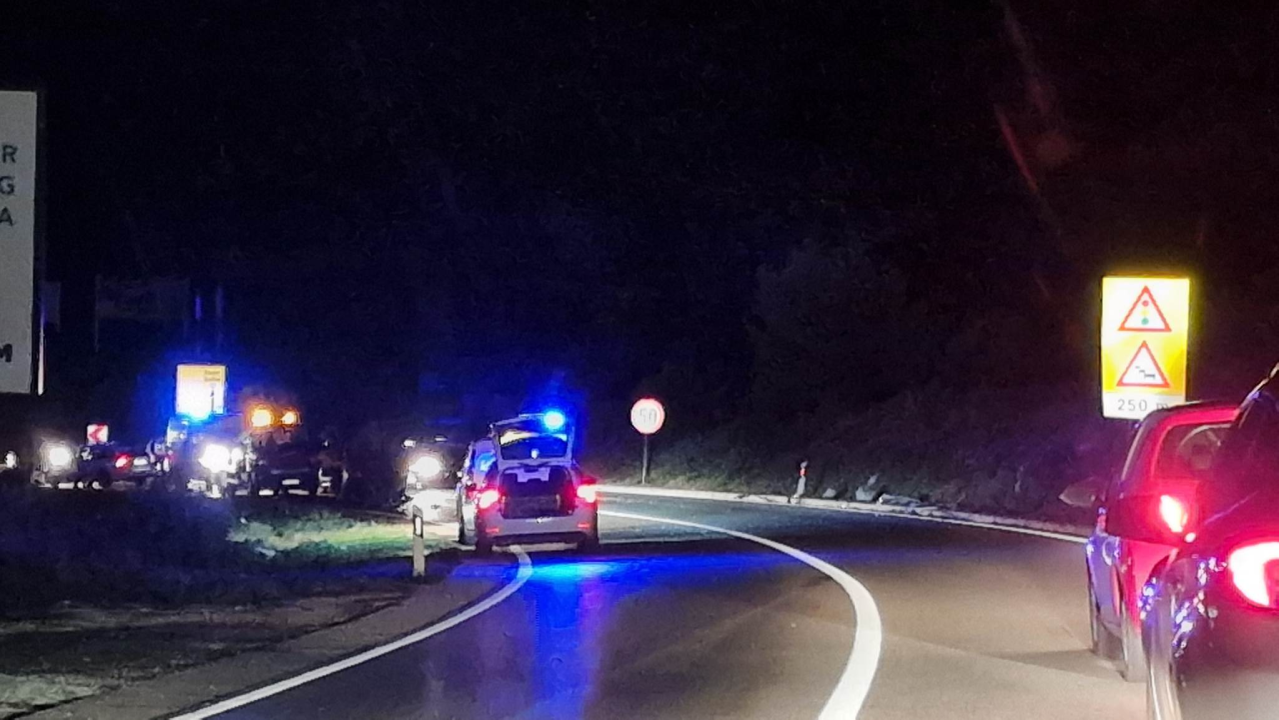 Prometna na magistrali u Njivicama: Auto se okrenuo na krov