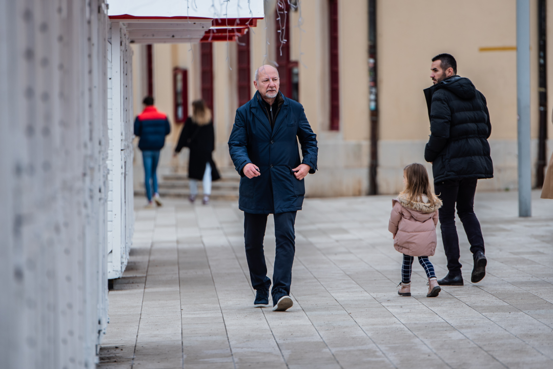 FOTO Đir po gradu, nedjelja 25. prosinca