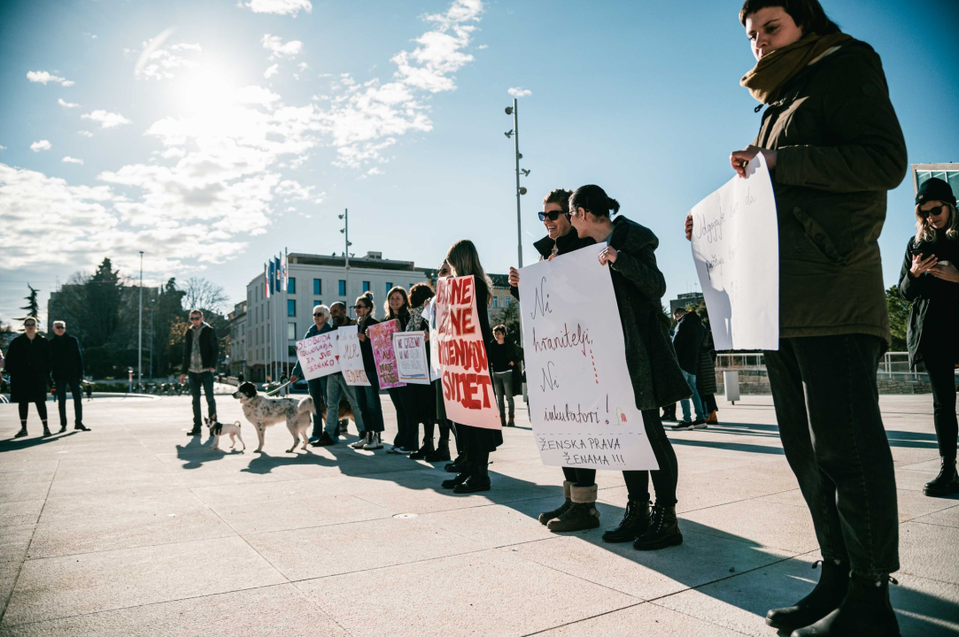 Organizatorica prosvjeda Maja Šintić: 'Šibenik nije grad za dovođenje u pitanje ženskih prava'