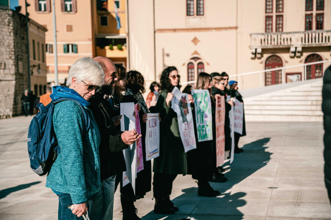 Organizatorica prosvjeda Maja Šintić: 'Šibenik nije grad za dovođenje u pitanje ženskih prava'