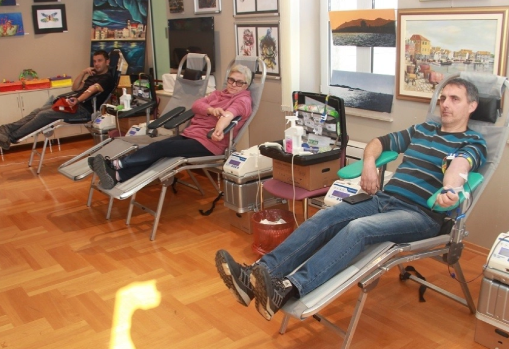 U Vodicama 46 osoba darovalo krv