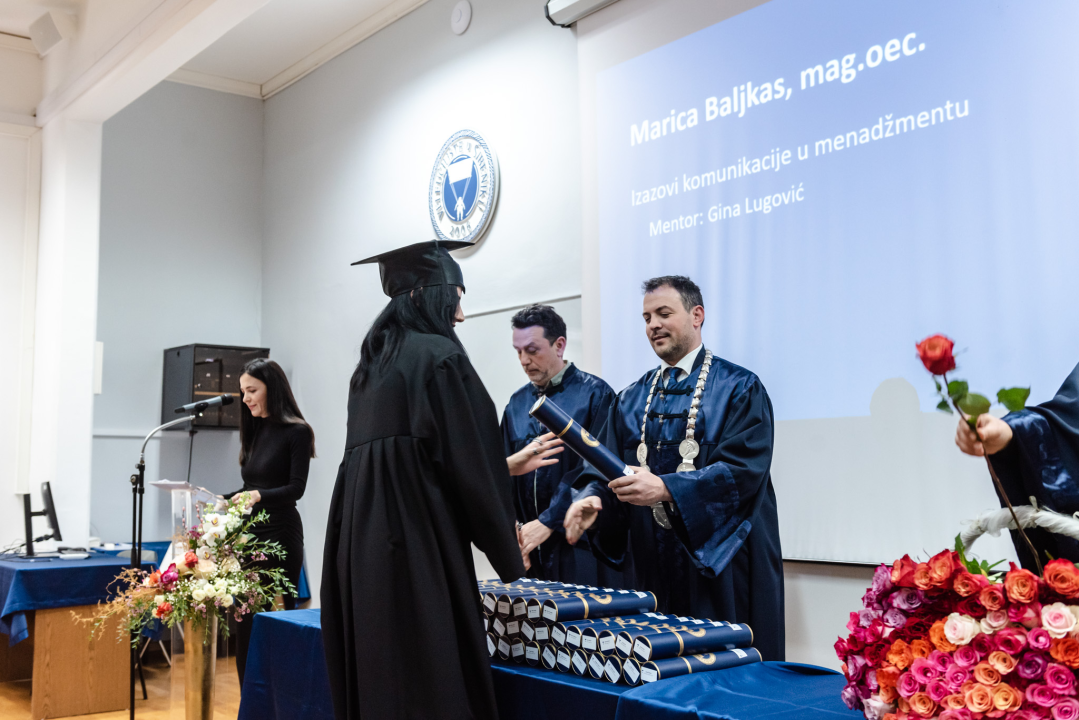 Svečana promocija studenata VUŠ-a: 'Vi ste budućnost naše zemlje i ona će biti onakva kakvom je vi oblikujete'