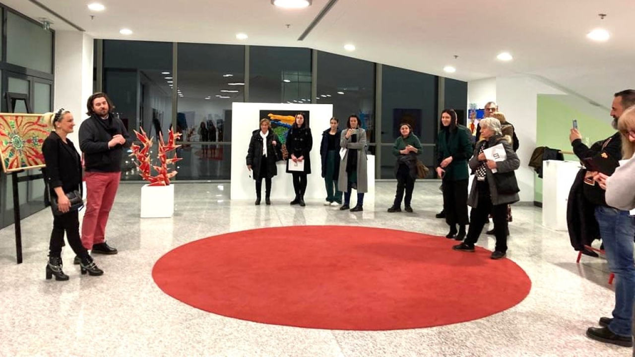 Promocija šibenske umjetnosti u slavonskoj metropoli: U Osijeku otvorena izložba članova Grupe 9!