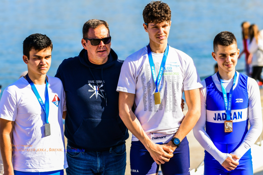 Prva regata 'Kupa Dalmacije 2023.': Veslači i veslačice Krke iz Splita se vratili sa 20 medalja 