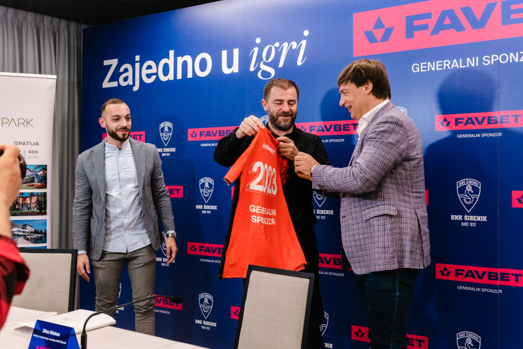 FavBet se kladi na HNK Šibenik: Predstavljen novi investitor u klub, uskoro ih dolazi još