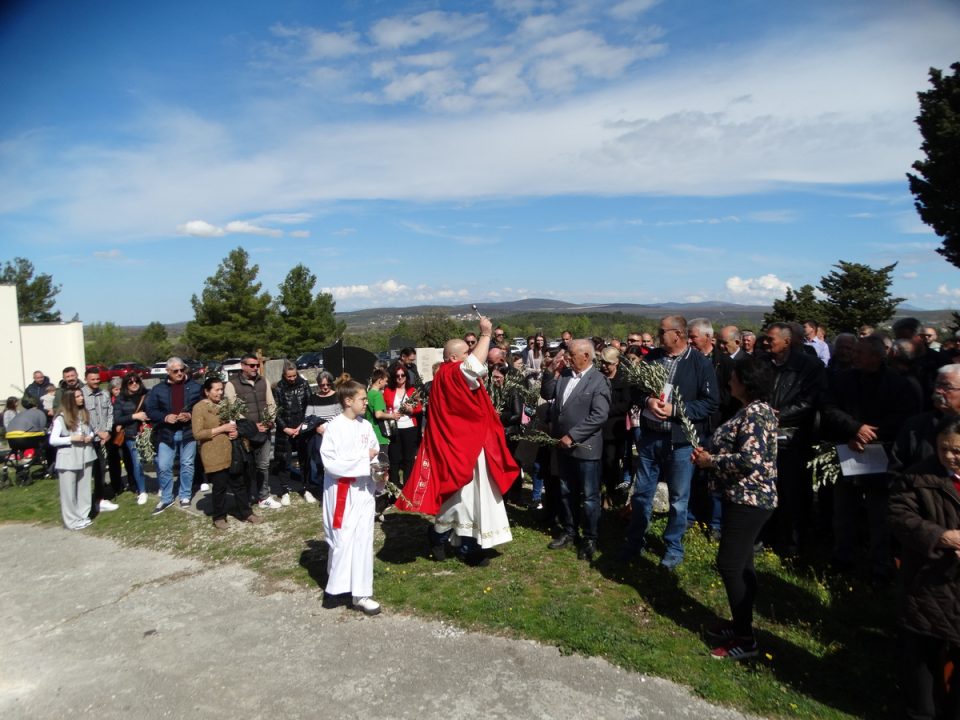 U Vukšiću proslavljen blagdan Cvjetnice