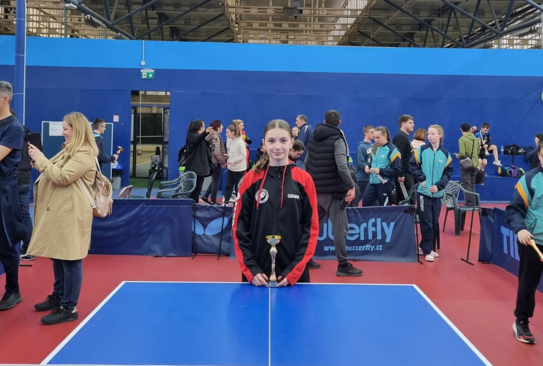 Sjajan rezultat šibenske stolnotenisačice Franke Miškić na državnom prvenstvu u Zagrebu 