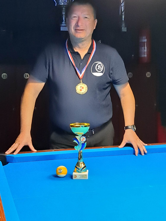 Dejan Matura veteranski prvak Hrvatske u 9-ballu