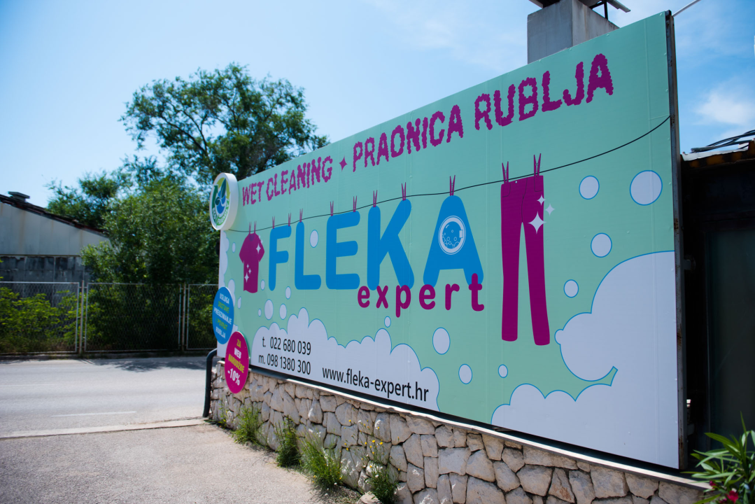 Fleka Expert pobrinut će se da vaše rublje bude čisto i opeglano!  
