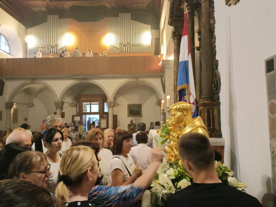 Blagdan sv. Ante proslavljen u crkvi sv. Frane u Šibeniku