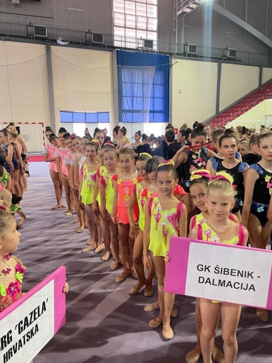S Prvenstva Hrvatske u ritmičkog gimnastici GK Šibenik-Dalmacija vratio se s novim medaljama