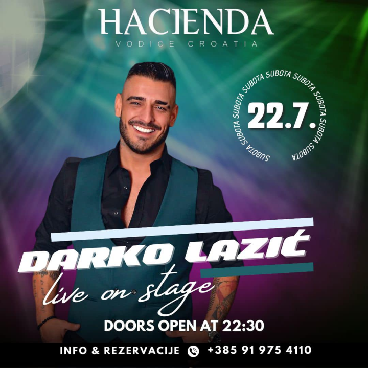 Ne propustite odličan provod u Haciendi uz Milu Kitića!