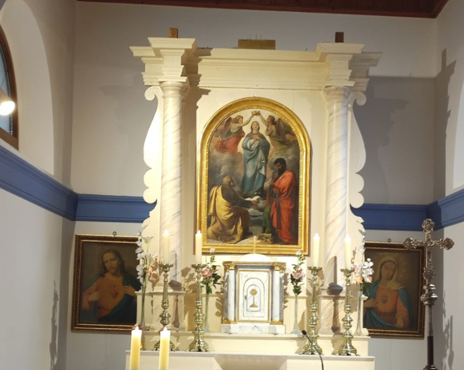 Obnovljen oltar u crkvi sv. Petra na Kapriju