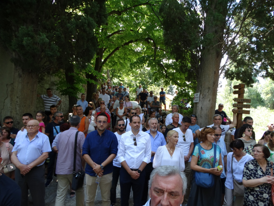 Biskup u miru Ante Ivas predvodio misu za blagdan Gospe od Anđela na Visovcu